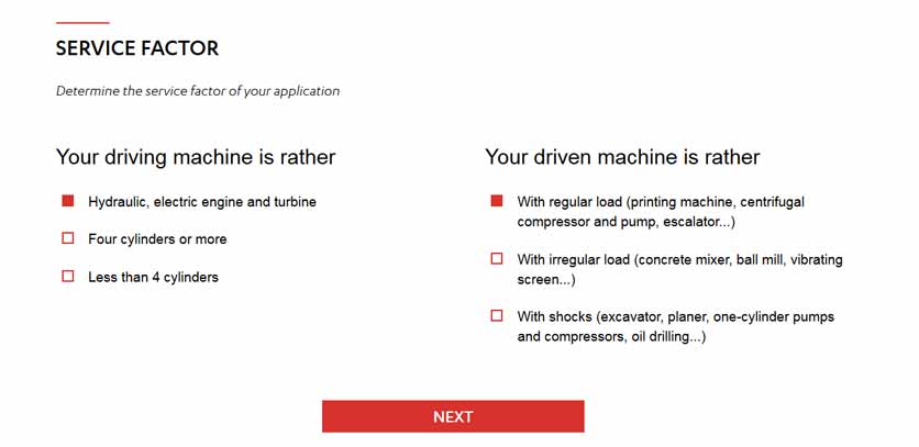 sedis-chain-selector-sedis-service-factor SEDIs chain selector - Service factor