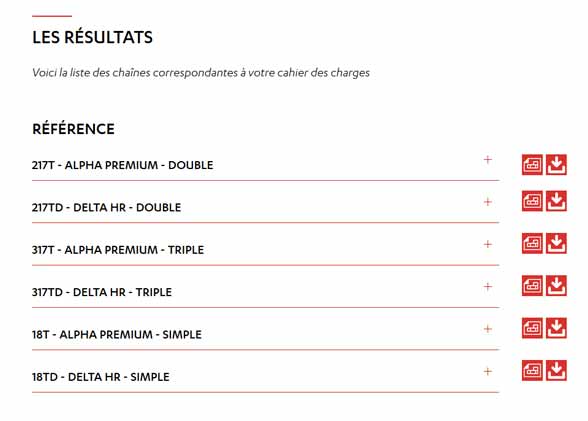 selecteur-de-chaine-sedis-resultats Sélecteur de chaînes, liste des résultats